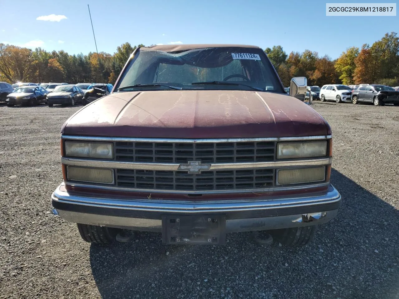 1991 Chevrolet Gmt-400 C2500 VIN: 2GCGC29K8M1218817 Lot: 77611124