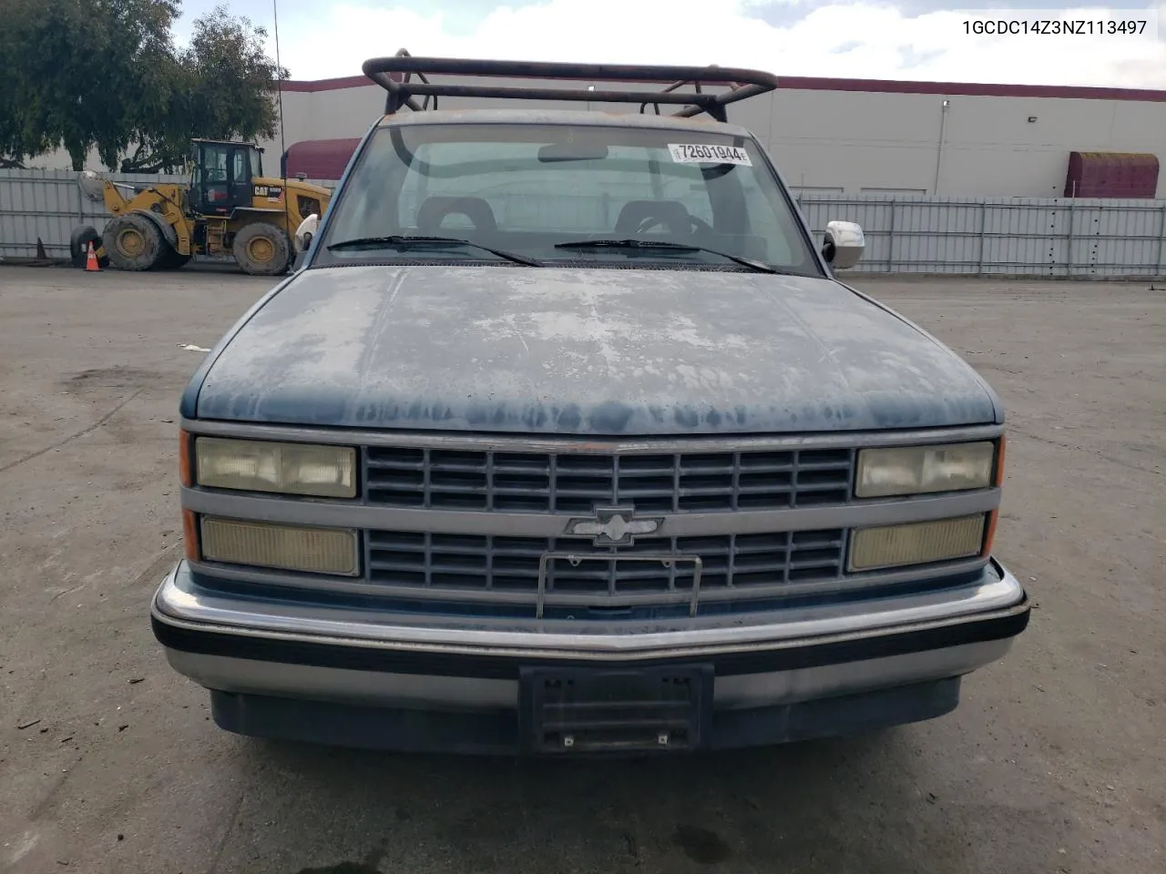 1992 Chevrolet Gmt-400 C1500 VIN: 1GCDC14Z3NZ113497 Lot: 72601944