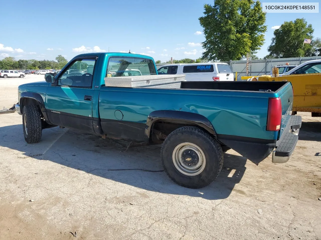 1993 Chevrolet Gmt-400 K2500 VIN: 1GCGK24K0PE148551 Lot: 69967014