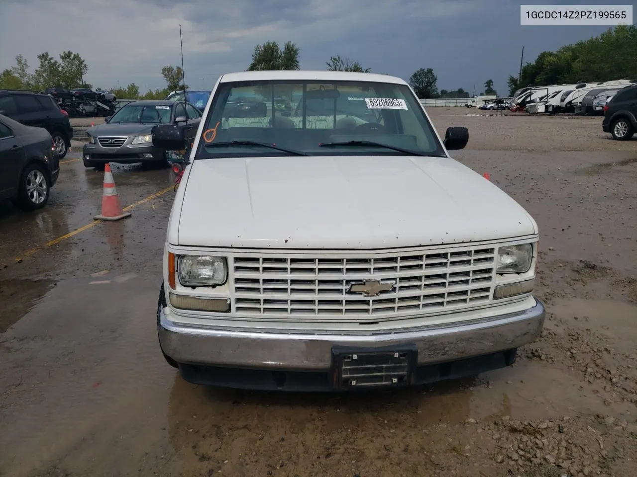 1993 Chevrolet Gmt-400 C1500 VIN: 1GCDC14Z2PZ199565 Lot: 74199354