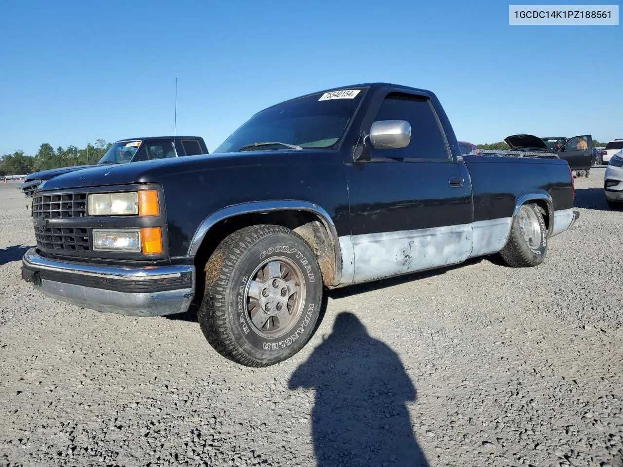 1993 Chevrolet Gmt-400 C1500 VIN: 1GCDC14K1PZ188561 Lot: 75540154