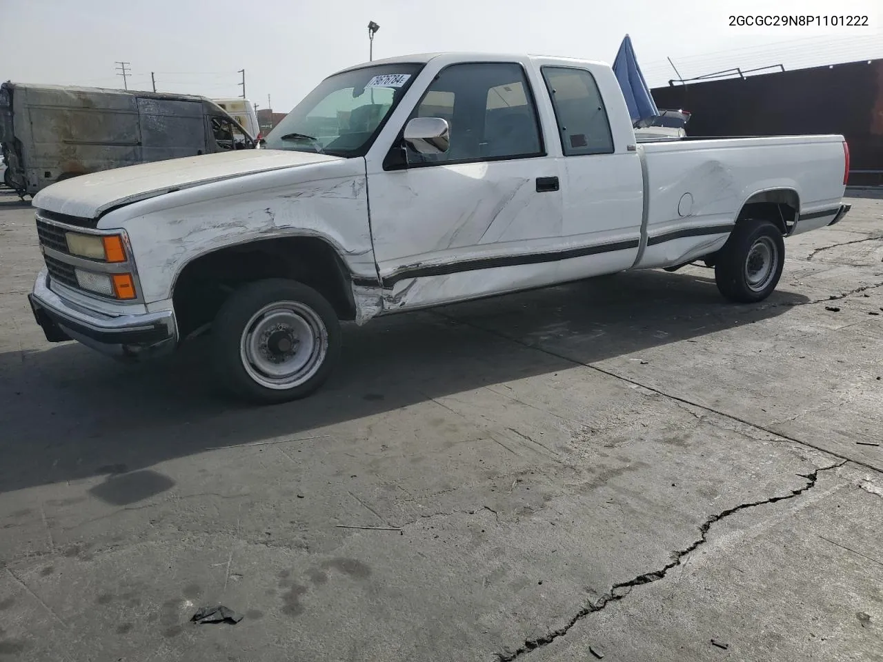 1993 Chevrolet Gmt-400 C2500 VIN: 2GCGC29N8P1101222 Lot: 79676784