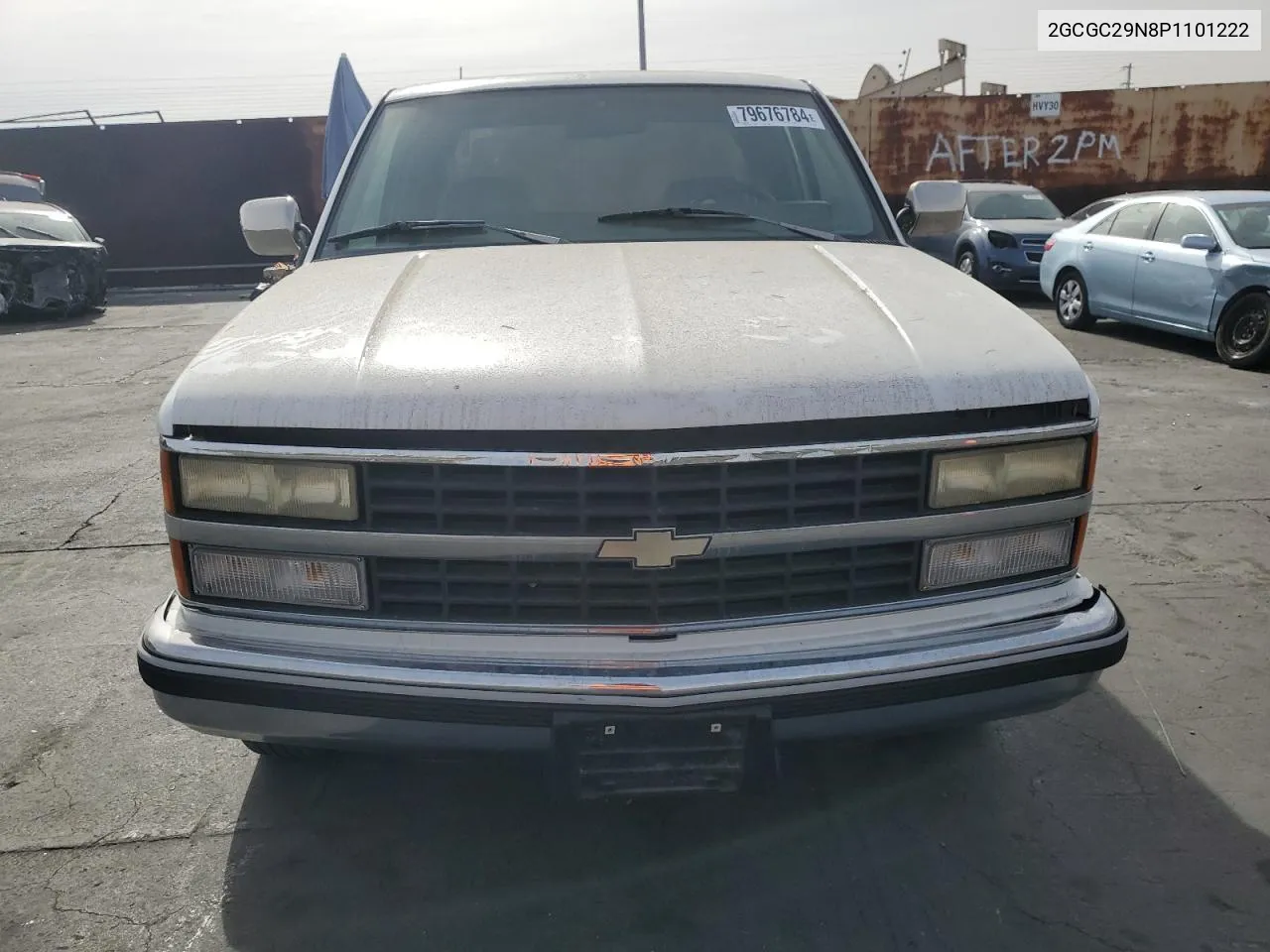 1993 Chevrolet Gmt-400 C2500 VIN: 2GCGC29N8P1101222 Lot: 79676784