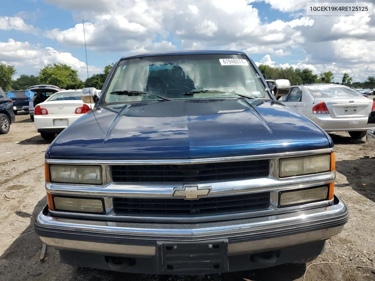 1994 Chevrolet Gmt-400 K1500 VIN: 1GCEK19K4RE125125 Lot: 67948074