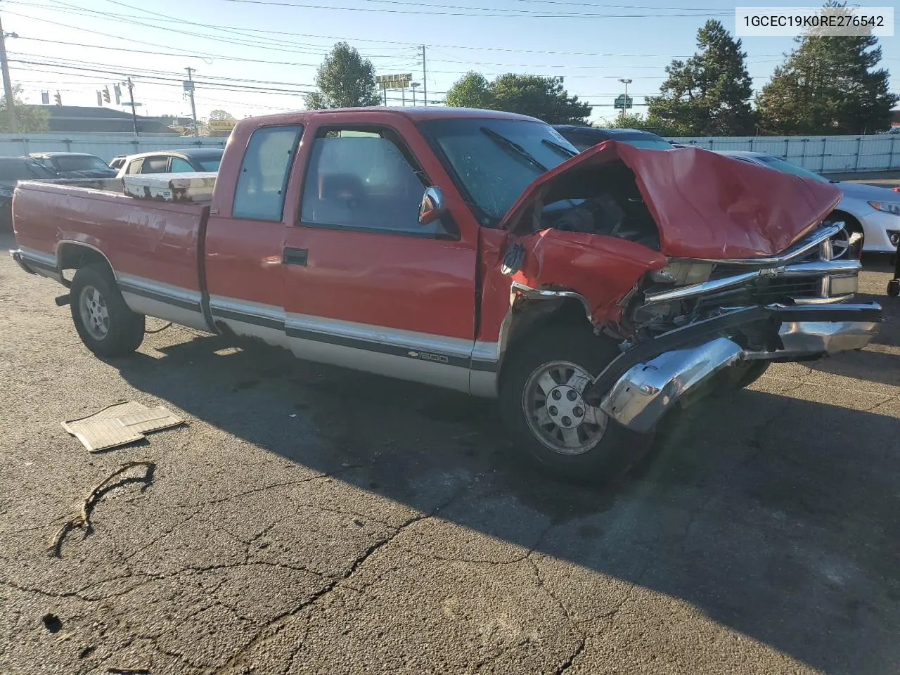 1994 Chevrolet Gmt-400 C1500 VIN: 1GCEC19K0RE276542 Lot: 74080114