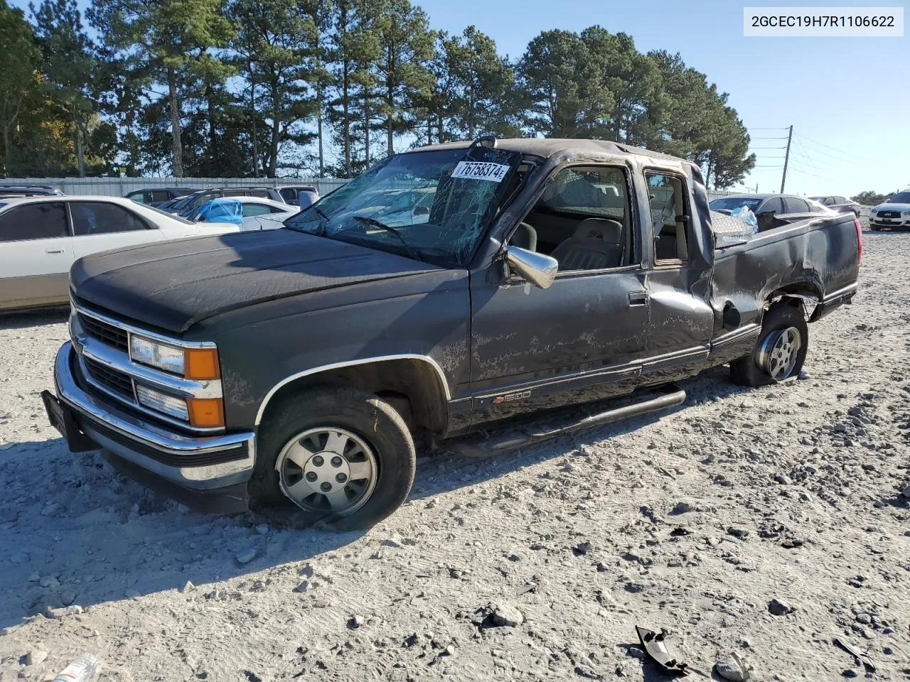 1994 Chevrolet Gmt-400 C1500 VIN: 2GCEC19H7R1106622 Lot: 76758374