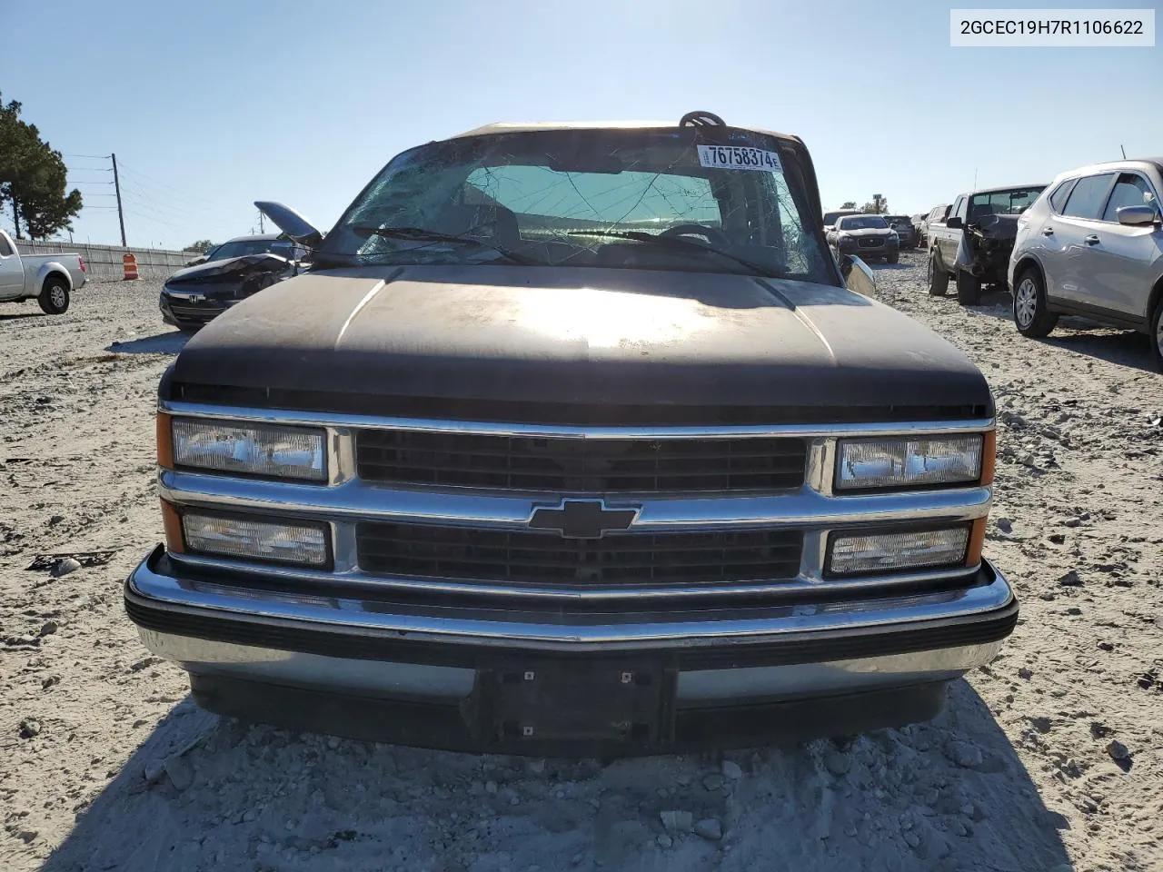 1994 Chevrolet Gmt-400 C1500 VIN: 2GCEC19H7R1106622 Lot: 76758374