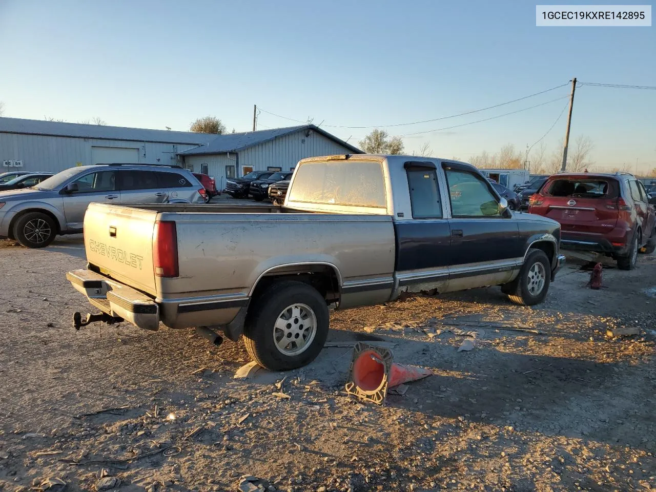 1994 Chevrolet Gmt-400 C1500 VIN: 1GCEC19KXRE142895 Lot: 80462134