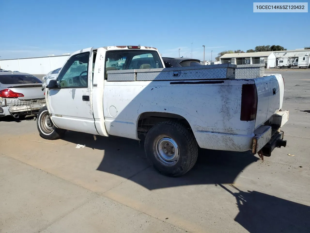 1995 Chevrolet Gmt-400 C1500 VIN: 1GCEC14K6SZ120432 Lot: 75854334