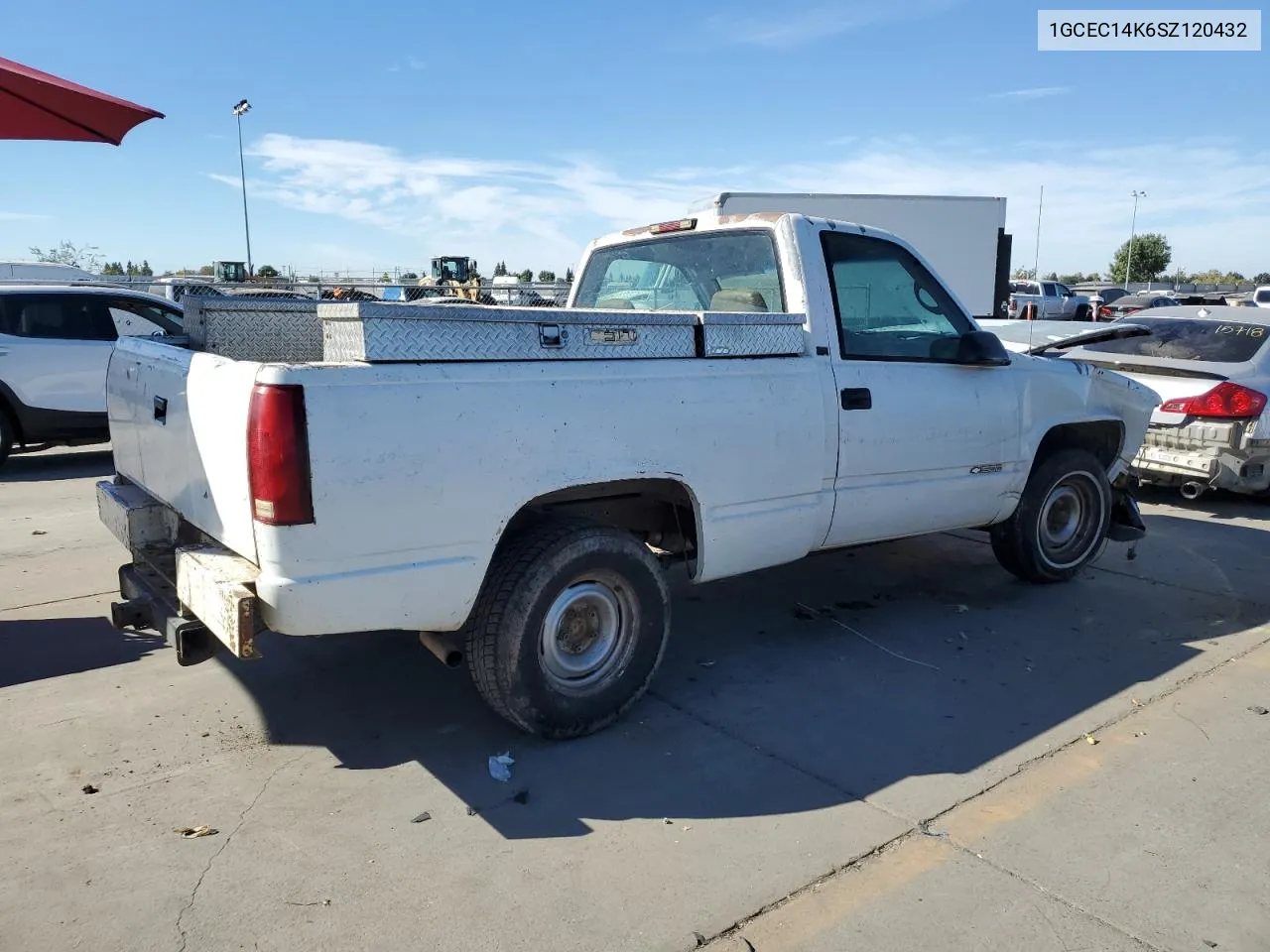 1995 Chevrolet Gmt-400 C1500 VIN: 1GCEC14K6SZ120432 Lot: 75854334