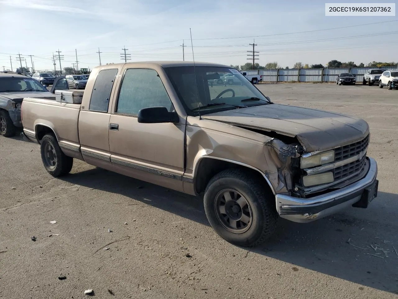 1995 Chevrolet Gmt-400 C1500 VIN: 2GCEC19K6S1207362 Lot: 75864884