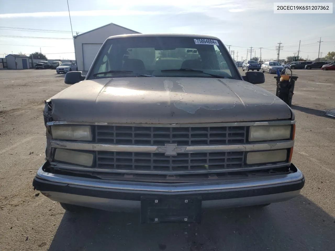 1995 Chevrolet Gmt-400 C1500 VIN: 2GCEC19K6S1207362 Lot: 75864884