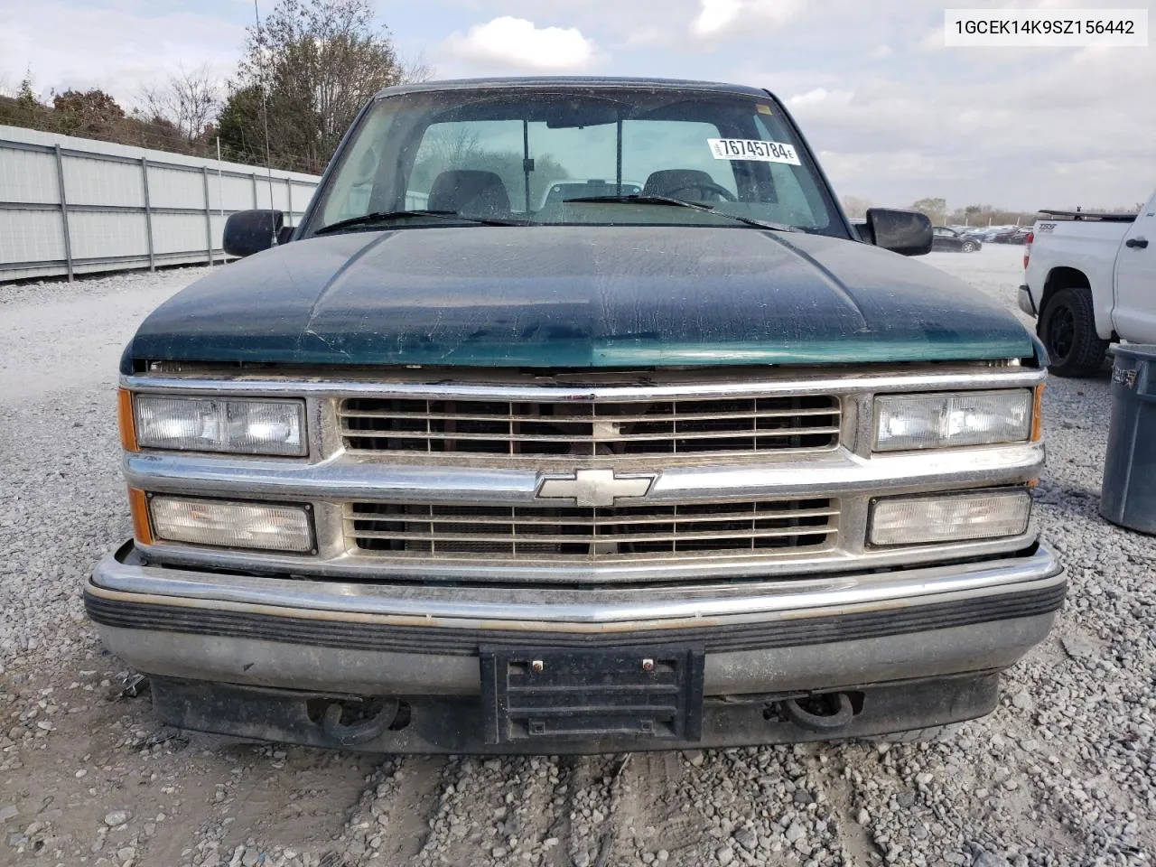 1995 Chevrolet Gmt-400 K1500 VIN: 1GCEK14K9SZ156442 Lot: 76745784