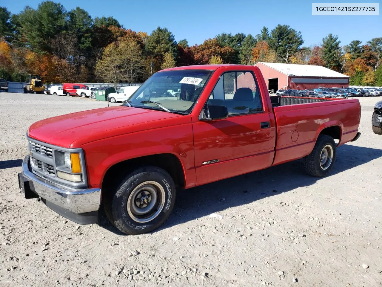 1995 Chevrolet Gmt-400 C1500 VIN: 1GCEC14Z1SZ277735 Lot: 77911824