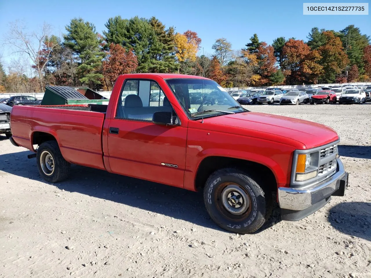 1995 Chevrolet Gmt-400 C1500 VIN: 1GCEC14Z1SZ277735 Lot: 77911824