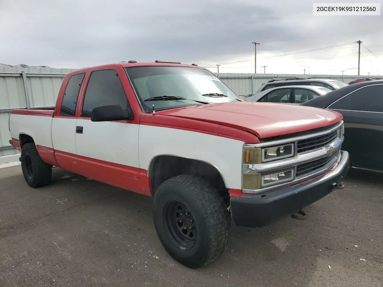 1995 Chevrolet Gmt-400 K1500 VIN: 2GCEK19K9S1212560 Lot: 77948434