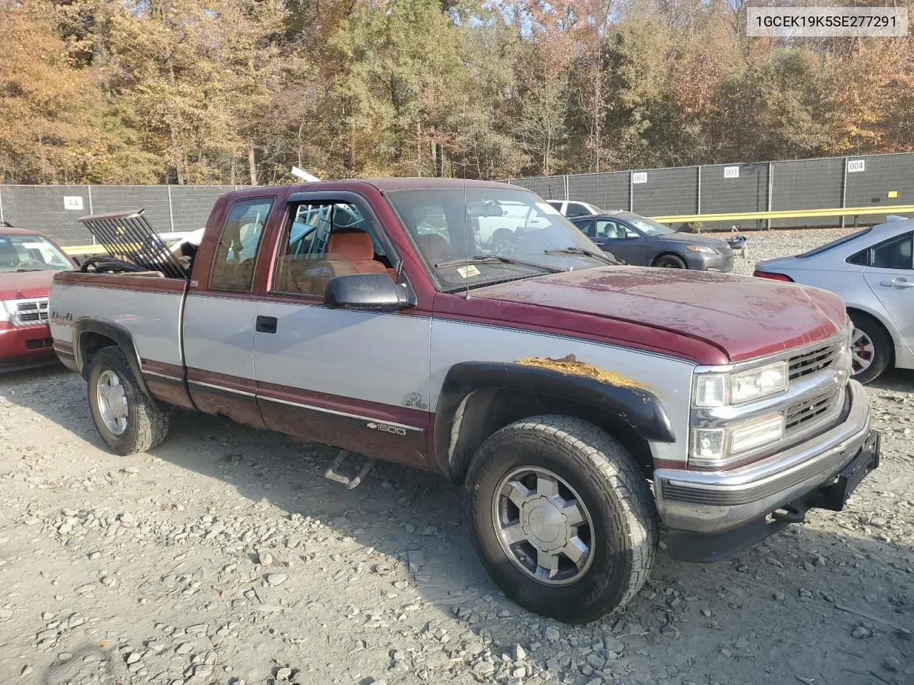 1995 Chevrolet Gmt-400 K1500 VIN: 1GCEK19K5SE277291 Lot: 78066004