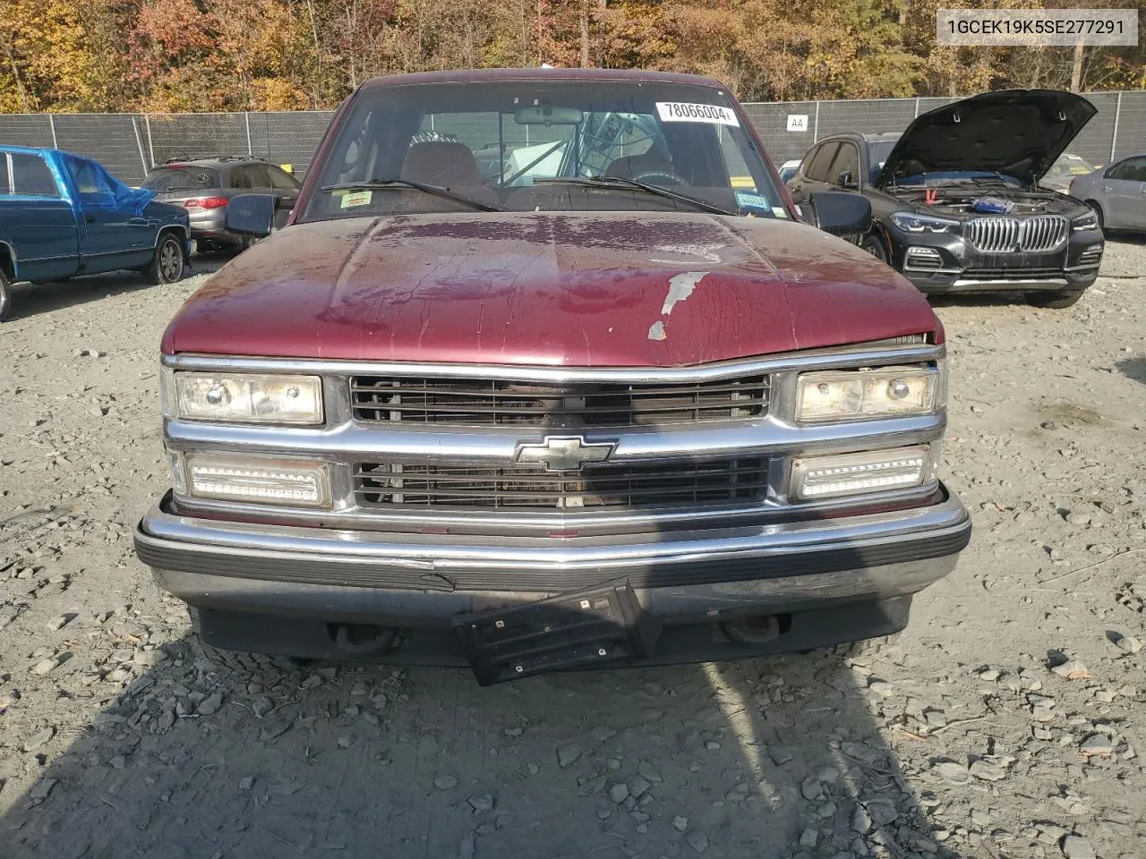 1995 Chevrolet Gmt-400 K1500 VIN: 1GCEK19K5SE277291 Lot: 78066004