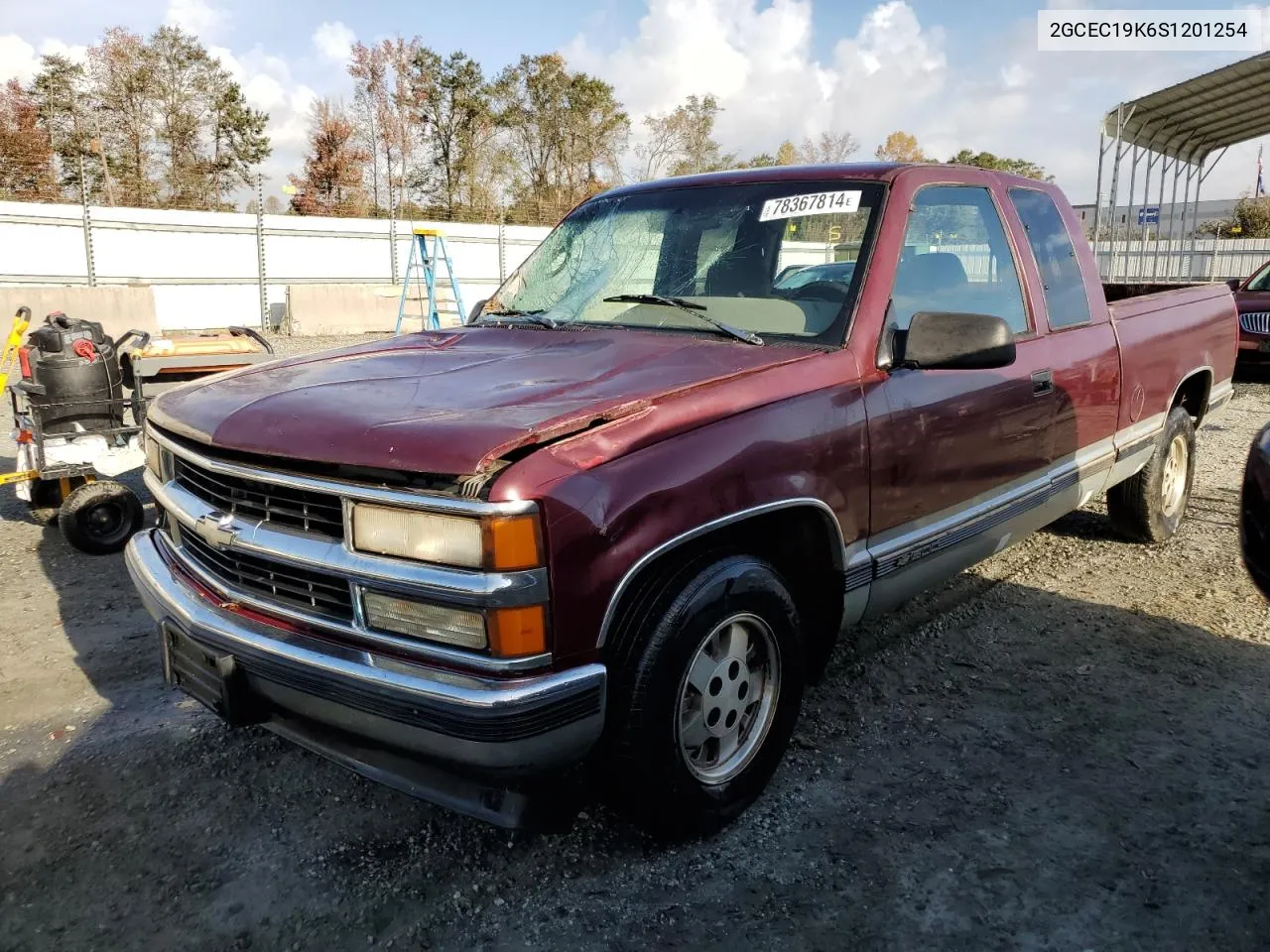 1995 Chevrolet Gmt-400 C1500 VIN: 2GCEC19K6S1201254 Lot: 78367814