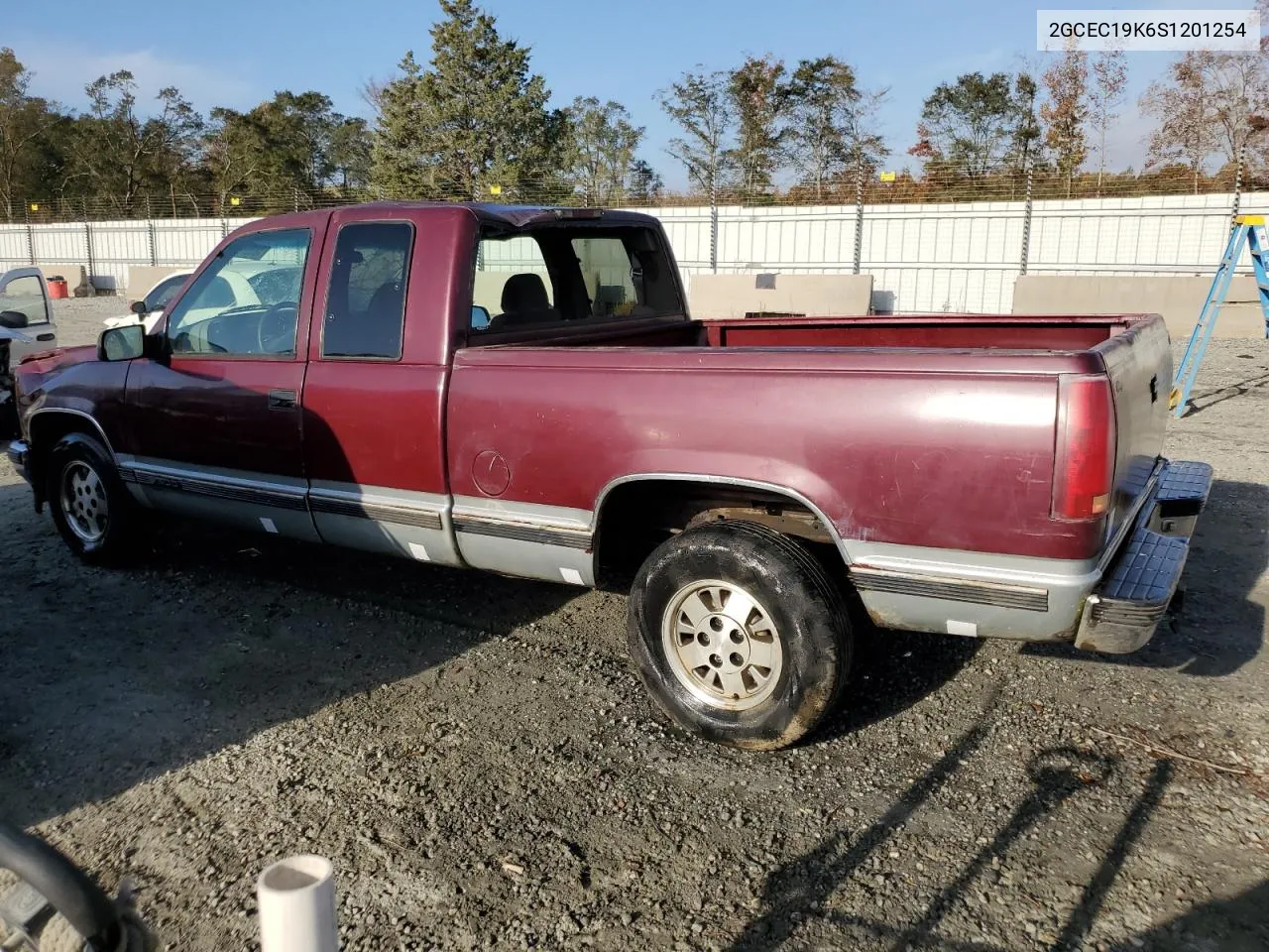 1995 Chevrolet Gmt-400 C1500 VIN: 2GCEC19K6S1201254 Lot: 78367814