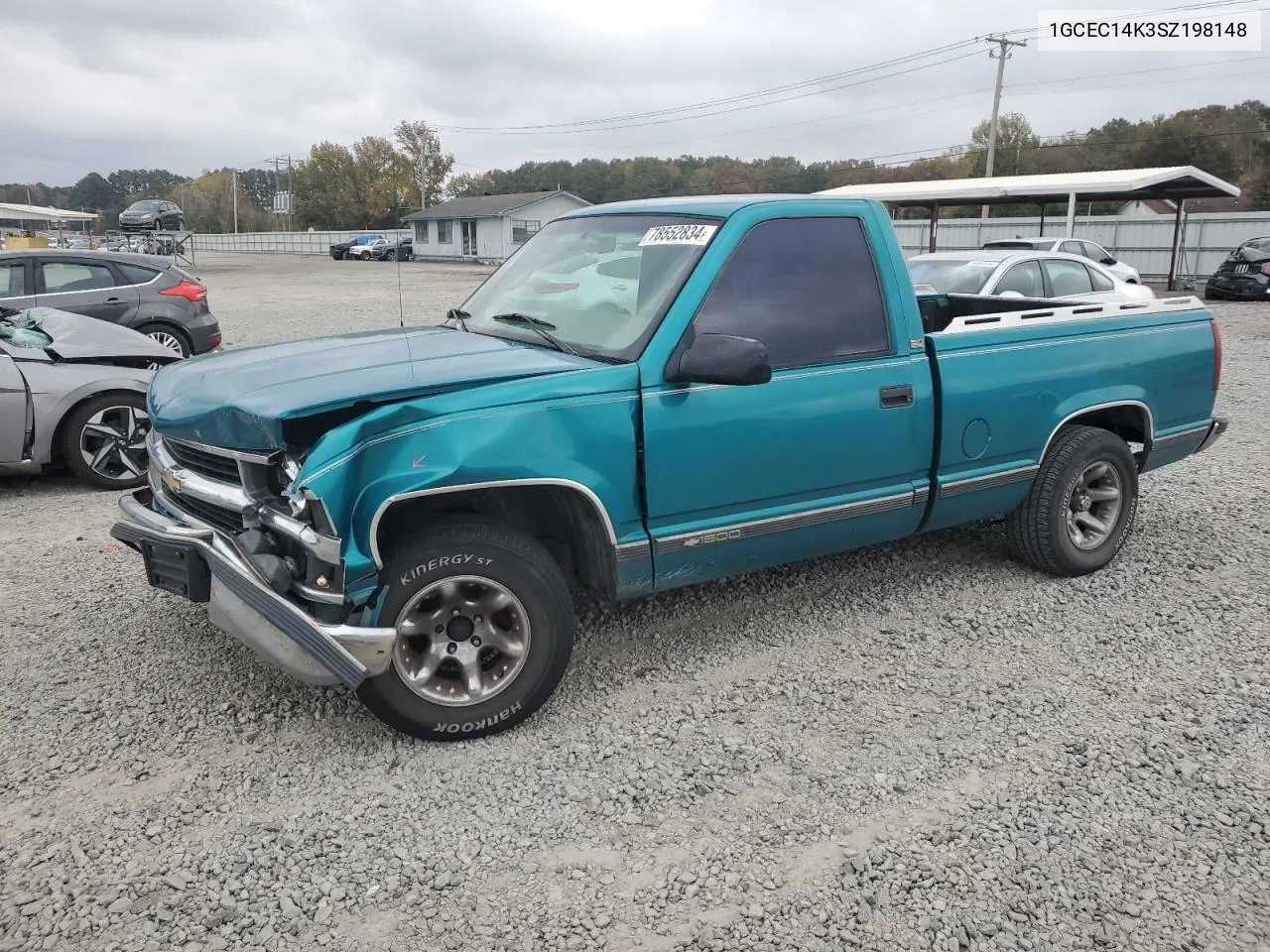 1995 Chevrolet Gmt-400 C1500 VIN: 1GCEC14K3SZ198148 Lot: 78552834