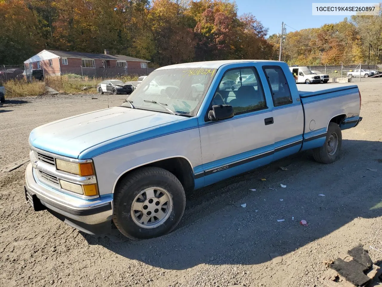 1995 Chevrolet Gmt-400 C1500 VIN: 1GCEC19K4SE260897 Lot: 78647674