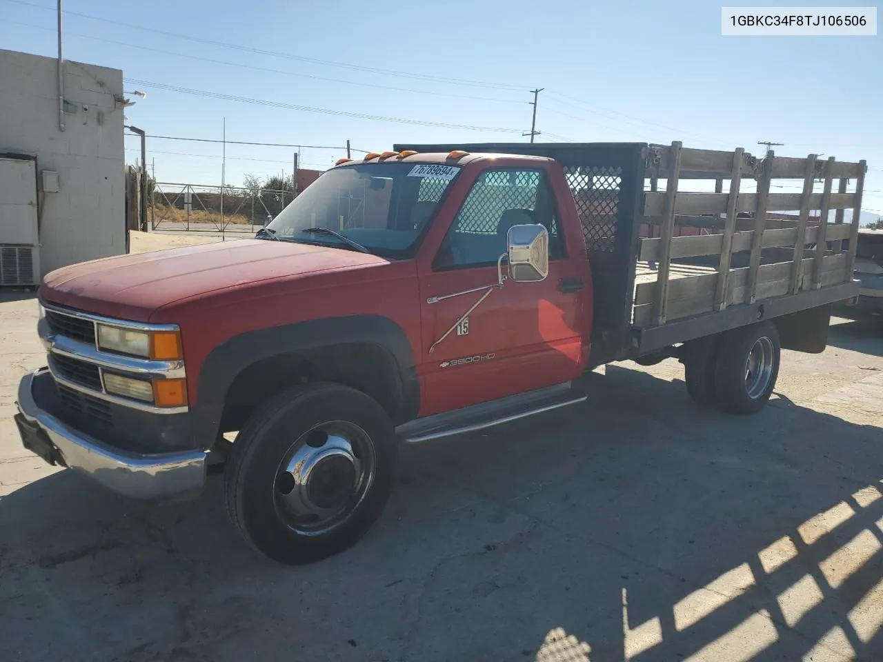 1996 Chevrolet Gmt-400 C3500-Hd VIN: 1GBKC34F8TJ106506 Lot: 76789694