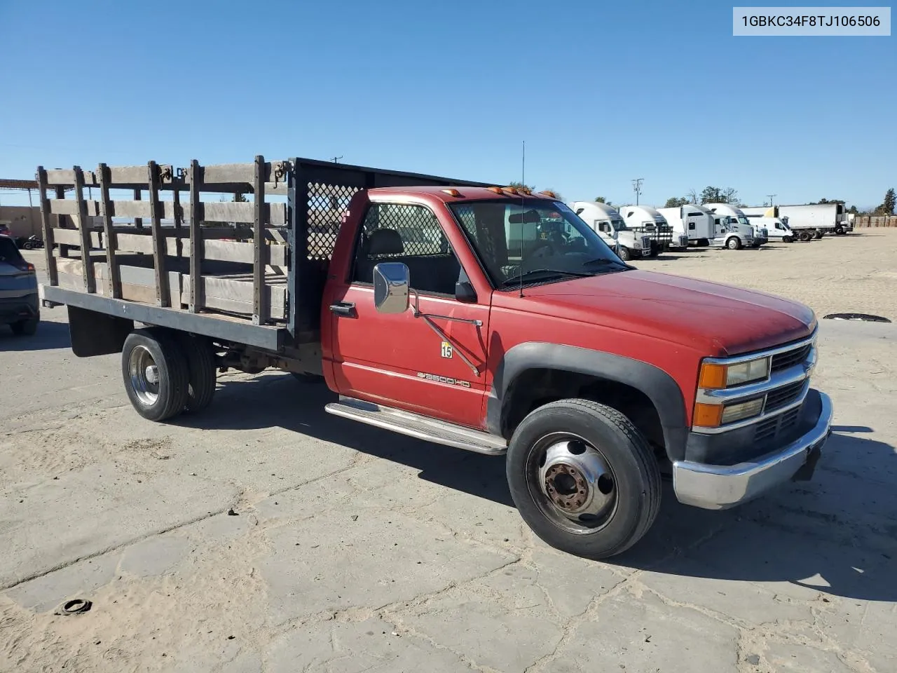 1996 Chevrolet Gmt-400 C3500-Hd VIN: 1GBKC34F8TJ106506 Lot: 76789694