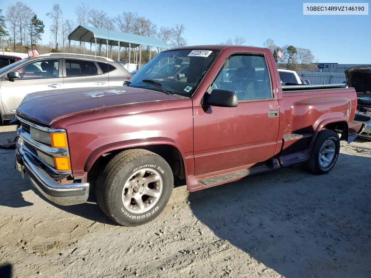 1997 Chevrolet Gmt-400 C1500 VIN: 1GBEC14R9VZ146190 Lot: 47228774