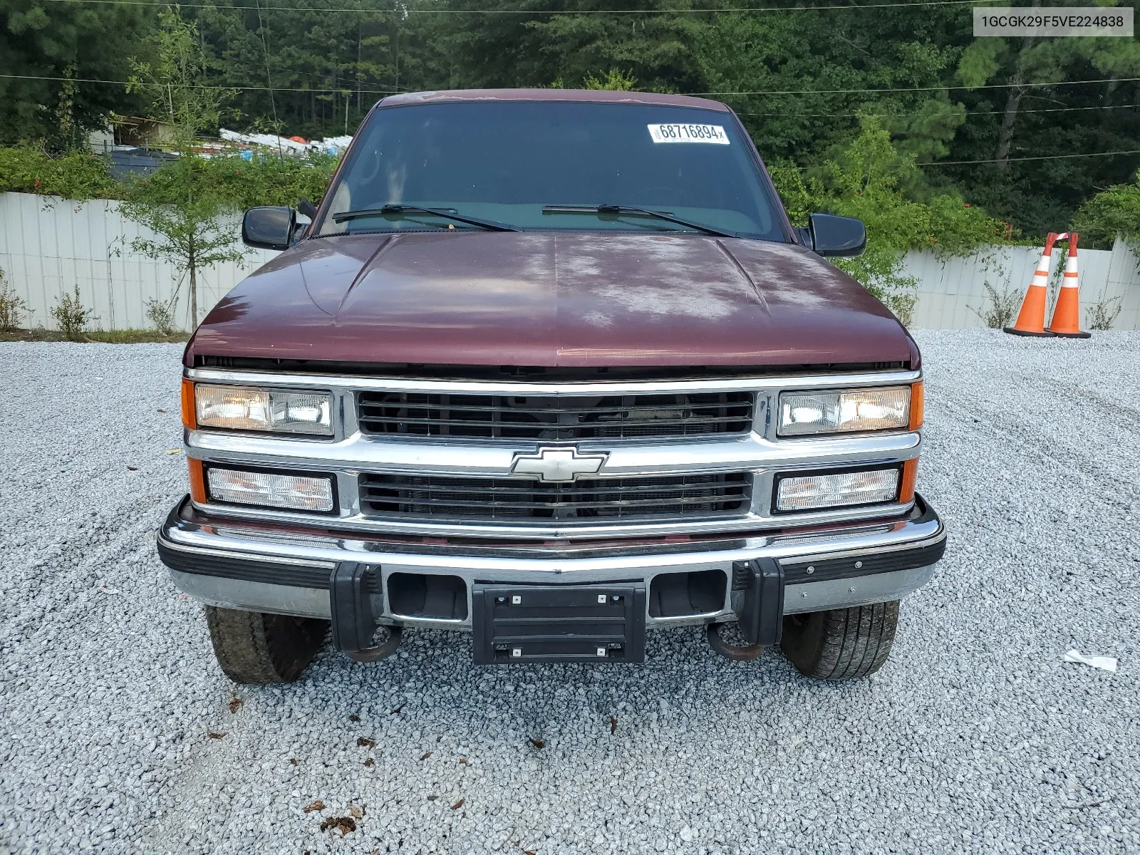 1997 Chevrolet Gmt-400 K2500 VIN: 1GCGK29F5VE224838 Lot: 68716894