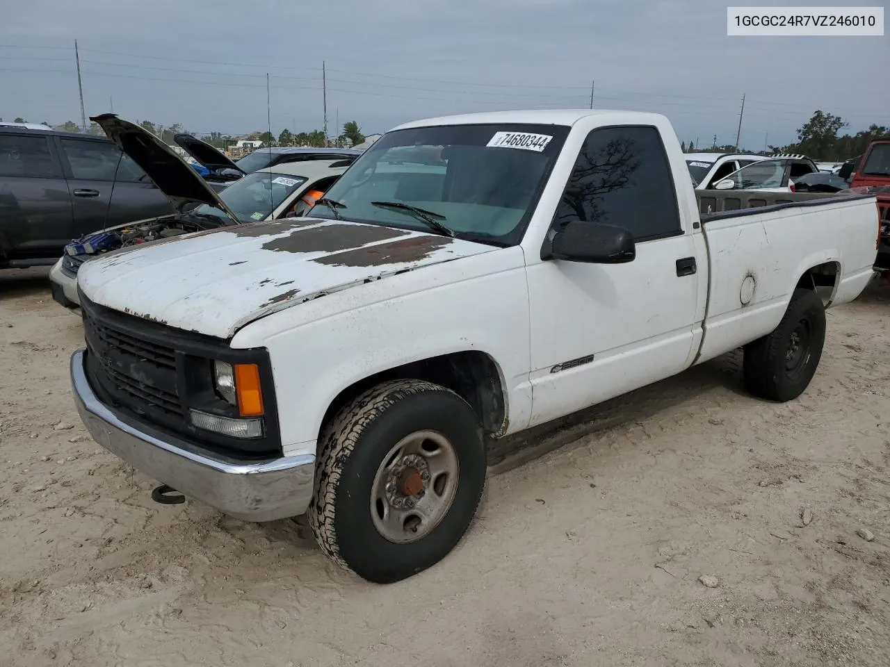 1997 Chevrolet Gmt-400 C2500 VIN: 1GCGC24R7VZ246010 Lot: 74680344