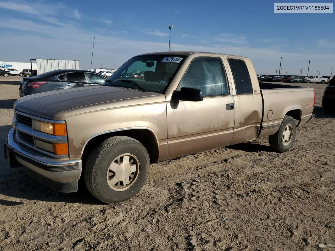 1997 Chevrolet Gmt-400 C1500 VIN: 2GCEC19R1V1186504 Lot: 76059114