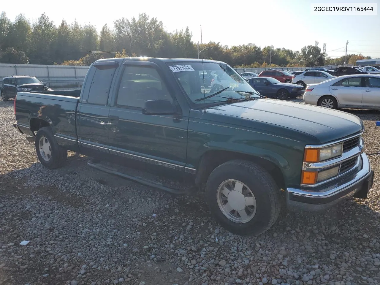 1997 Chevrolet Gmt-400 C1500 VIN: 2GCEC19R3V1165444 Lot: 77077004