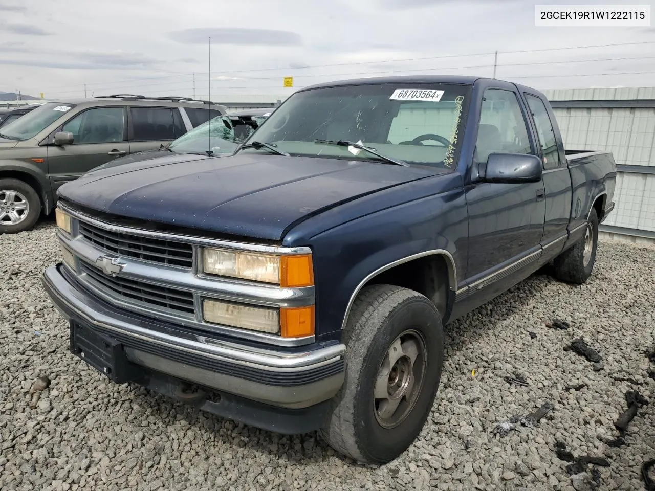 1998 Chevrolet Gmt-400 K1500 VIN: 2GCEK19R1W1222115 Lot: 68703564