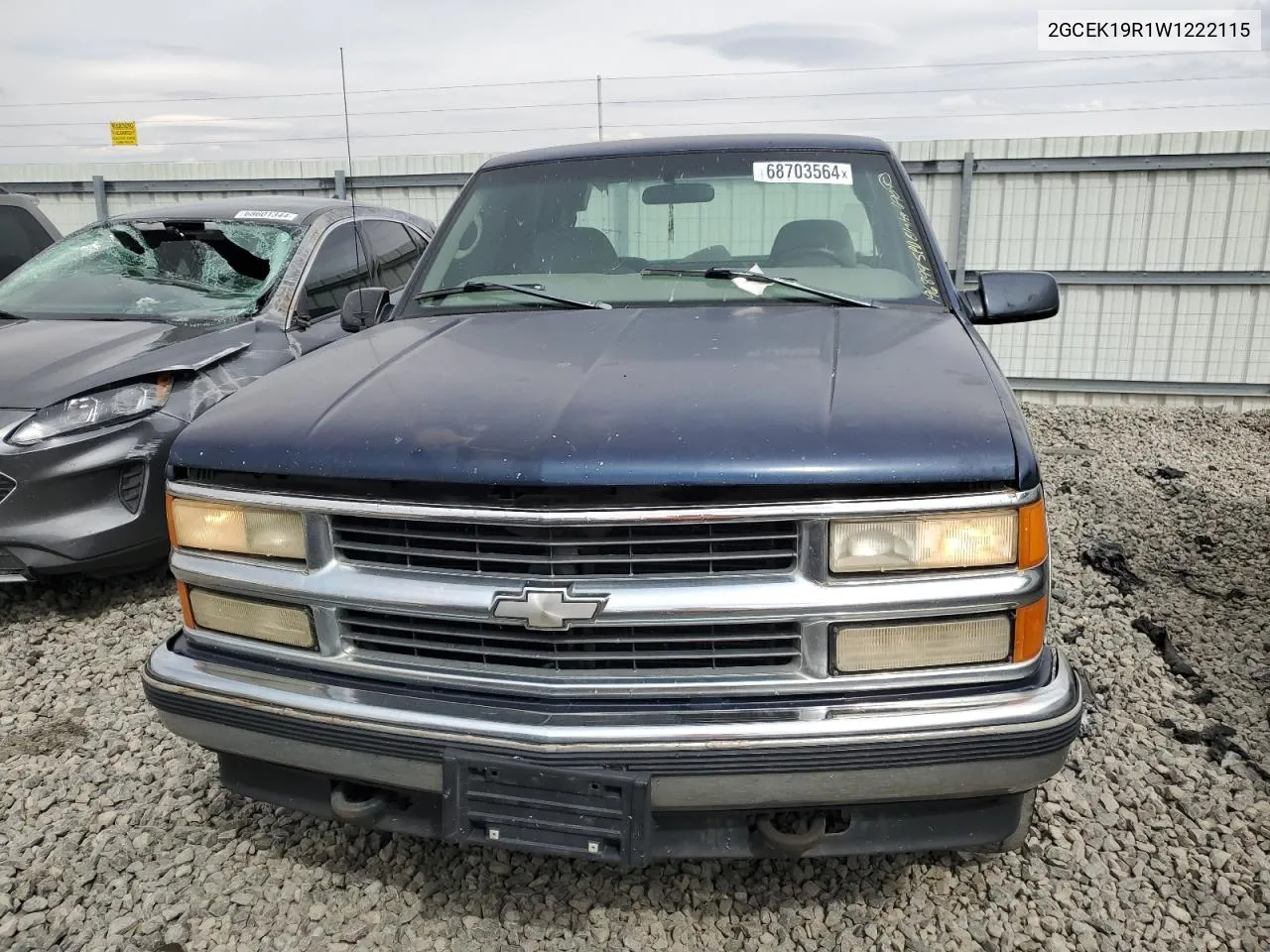 1998 Chevrolet Gmt-400 K1500 VIN: 2GCEK19R1W1222115 Lot: 68703564