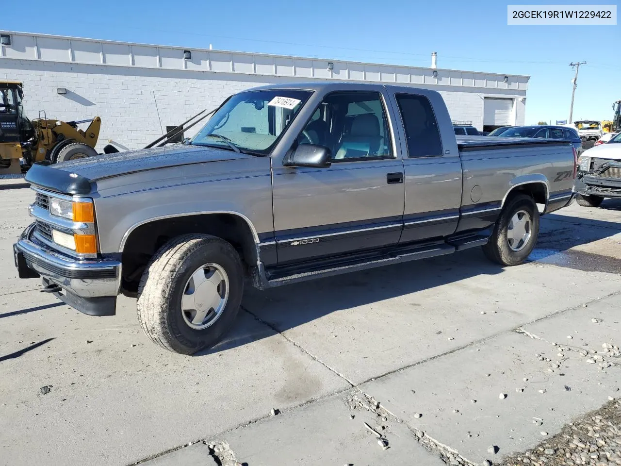 1998 Chevrolet Gmt-400 K1500 VIN: 2GCEK19R1W1229422 Lot: 78416914