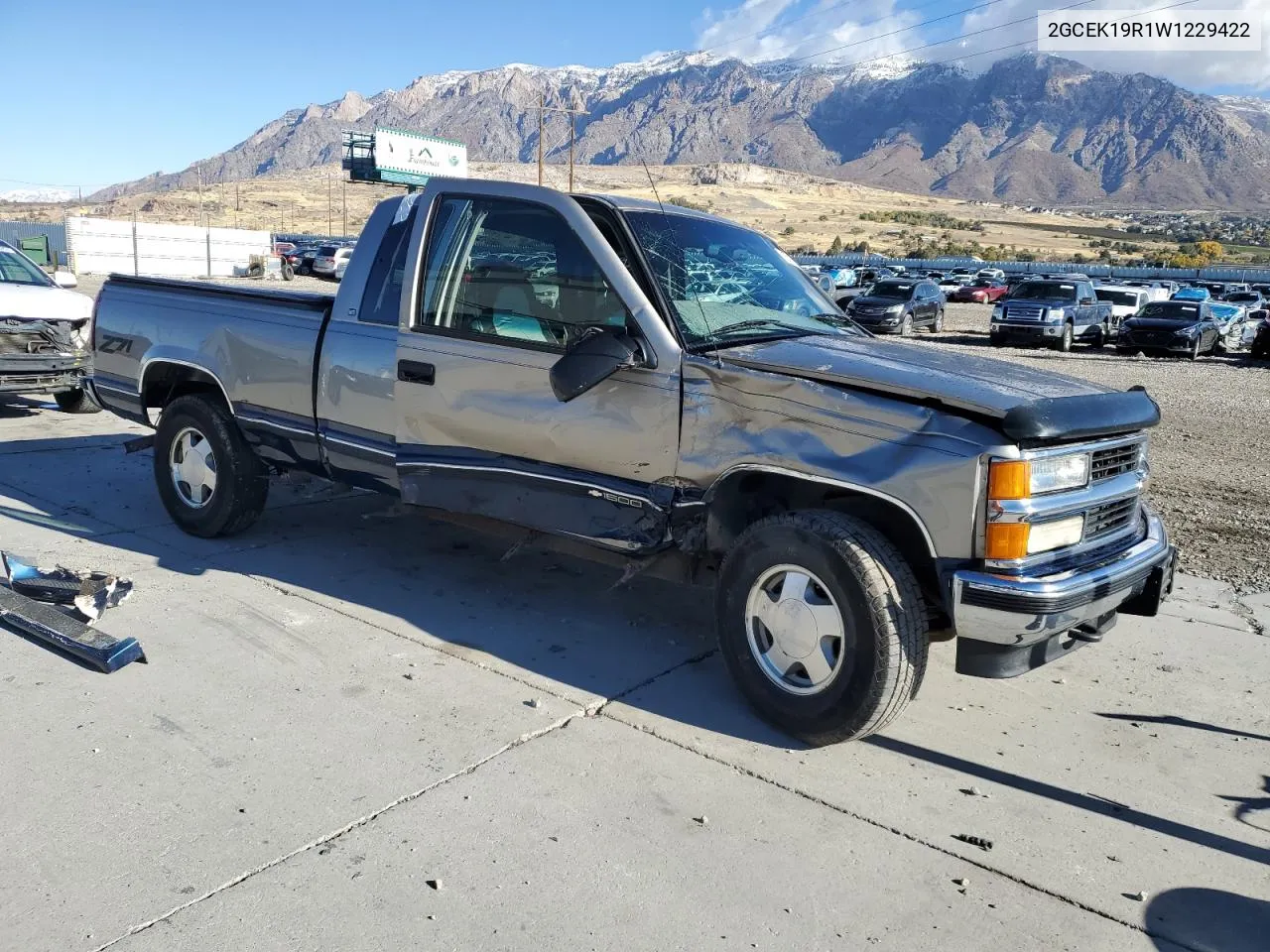 1998 Chevrolet Gmt-400 K1500 VIN: 2GCEK19R1W1229422 Lot: 78416914