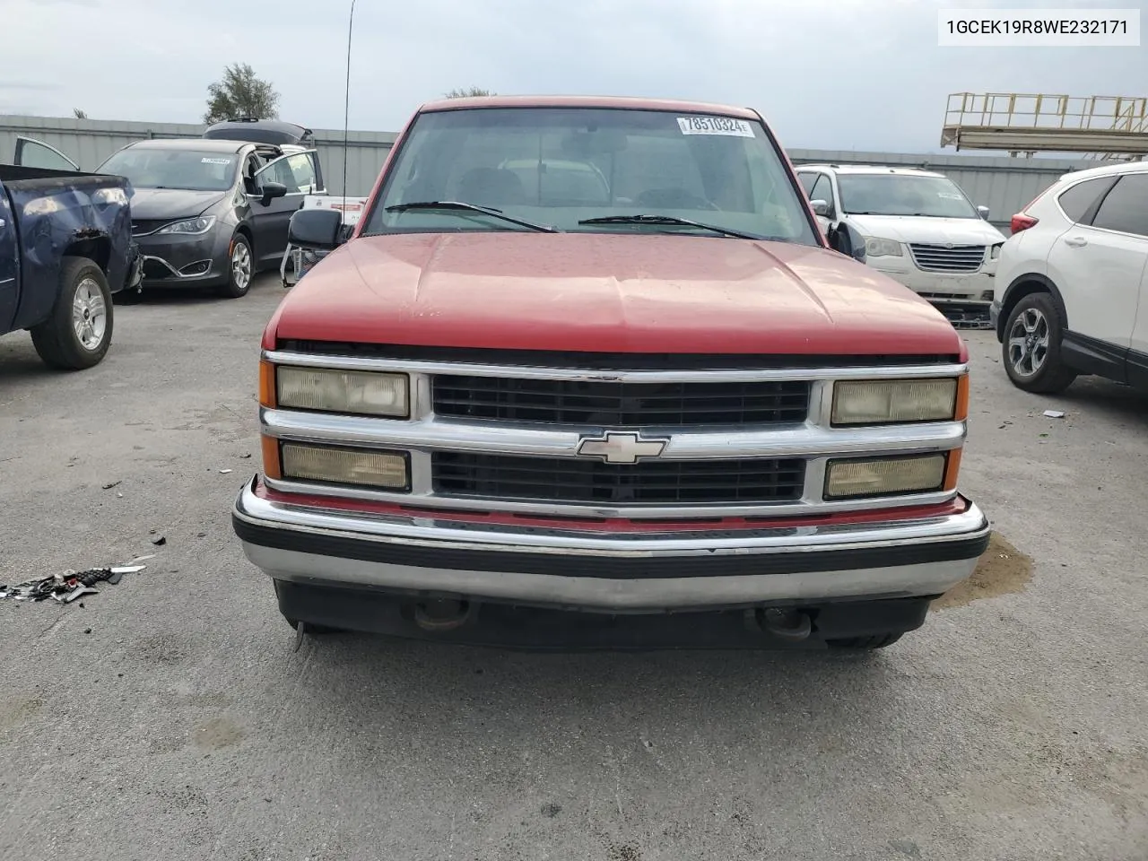 1998 Chevrolet Gmt-400 K1500 VIN: 1GCEK19R8WE232171 Lot: 78510324