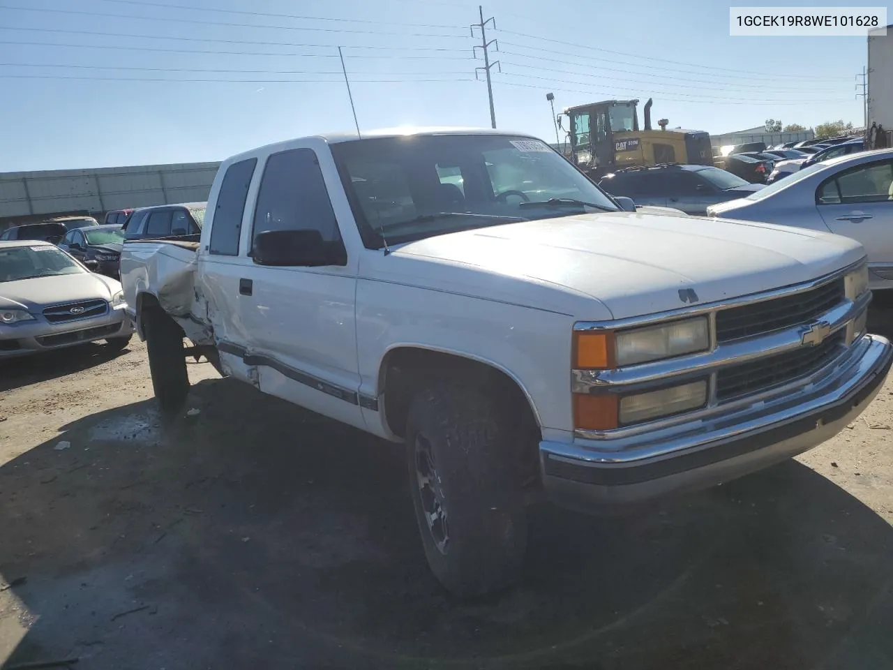 1998 Chevrolet Gmt-400 K1500 VIN: 1GCEK19R8WE101628 Lot: 79015554