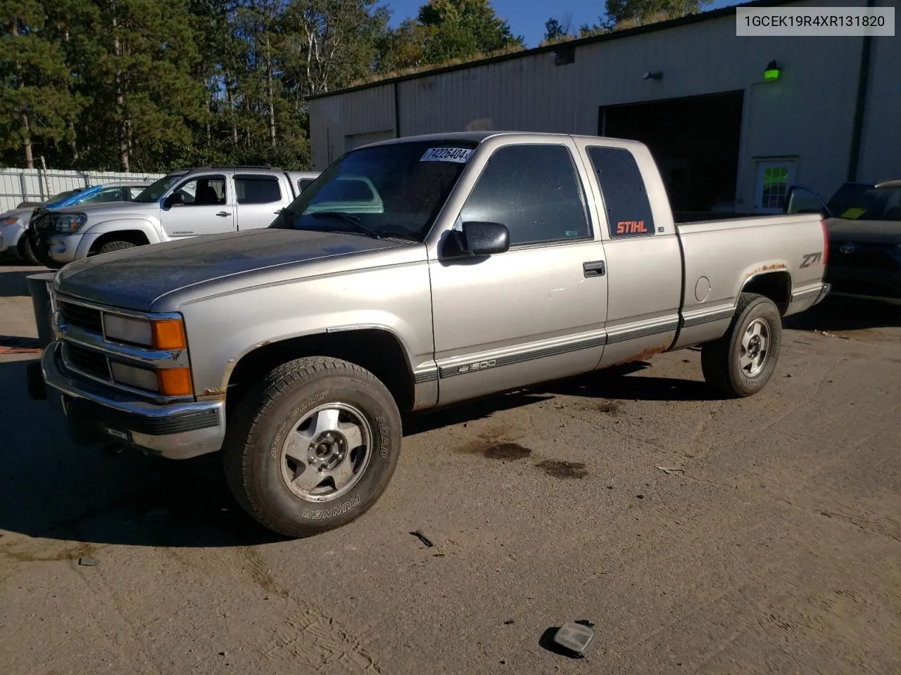 1999 Chevrolet Gmt-400 K1500 VIN: 1GCEK19R4XR131820 Lot: 74226404