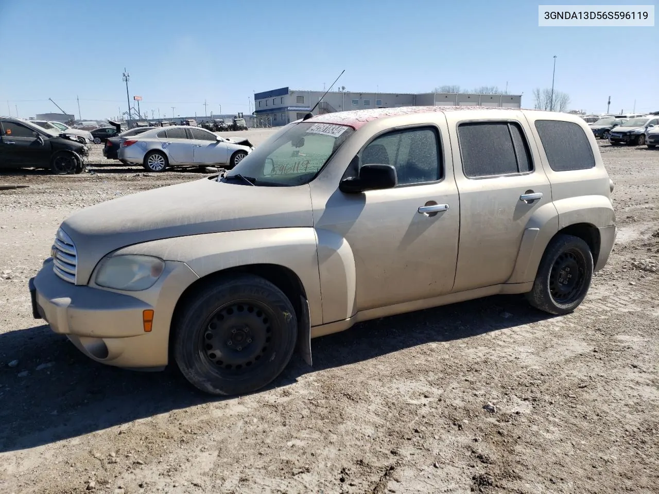 2006 Chevrolet Hhr Ls VIN: 3GNDA13D56S596119 Lot: 42581834