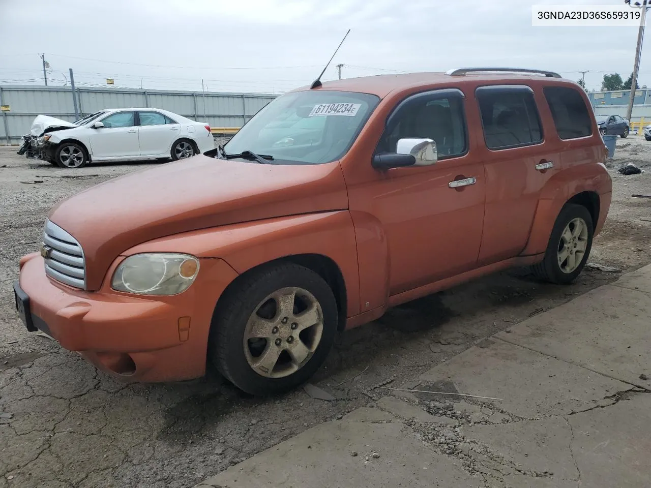 2006 Chevrolet Hhr Lt VIN: 3GNDA23D36S659319 Lot: 61194234