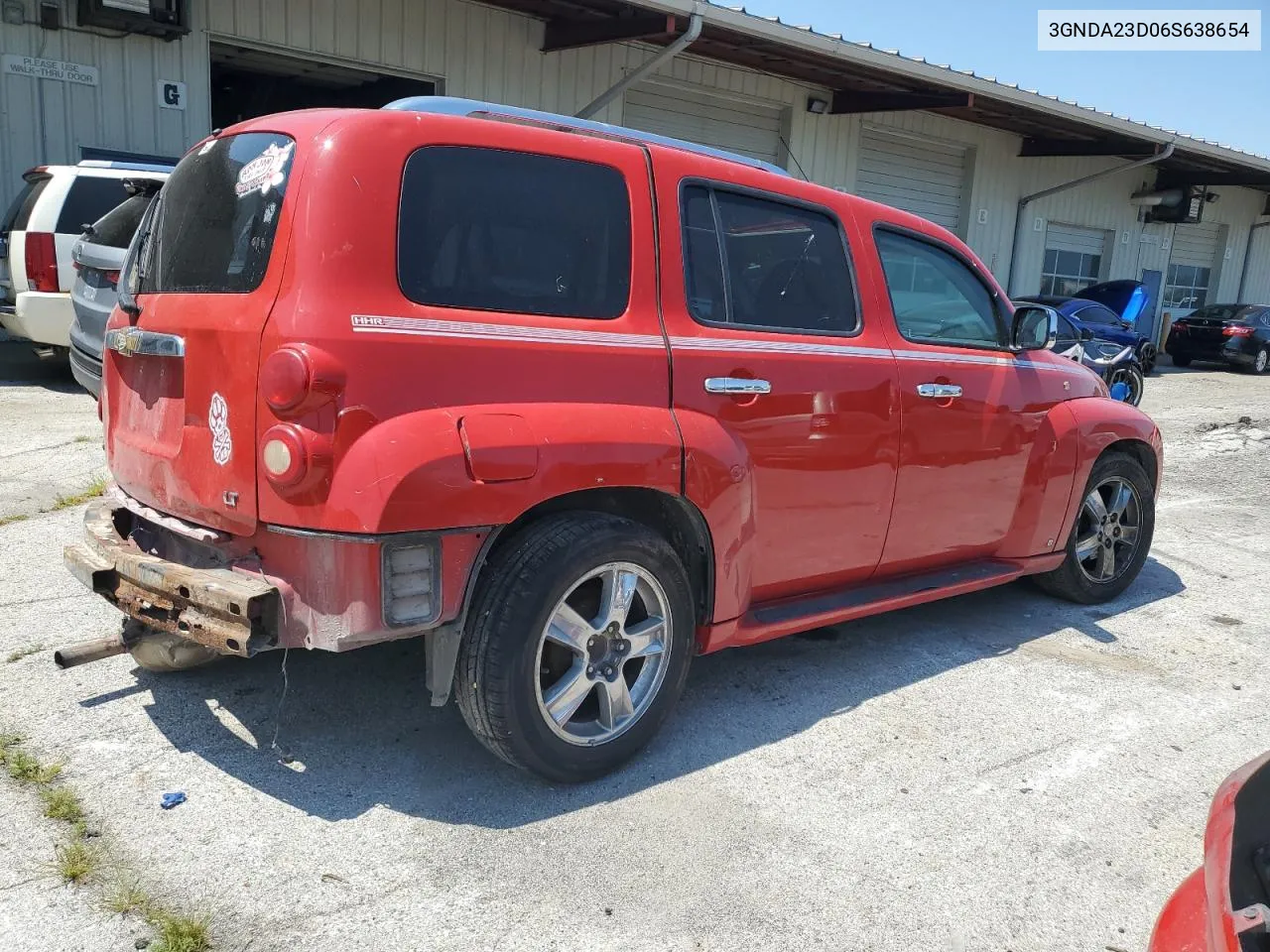 2006 Chevrolet Hhr Lt VIN: 3GNDA23D06S638654 Lot: 64685364