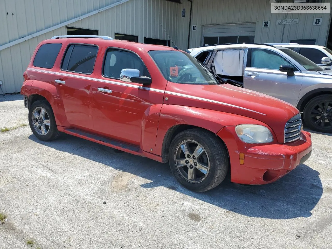 2006 Chevrolet Hhr Lt VIN: 3GNDA23D06S638654 Lot: 64685364