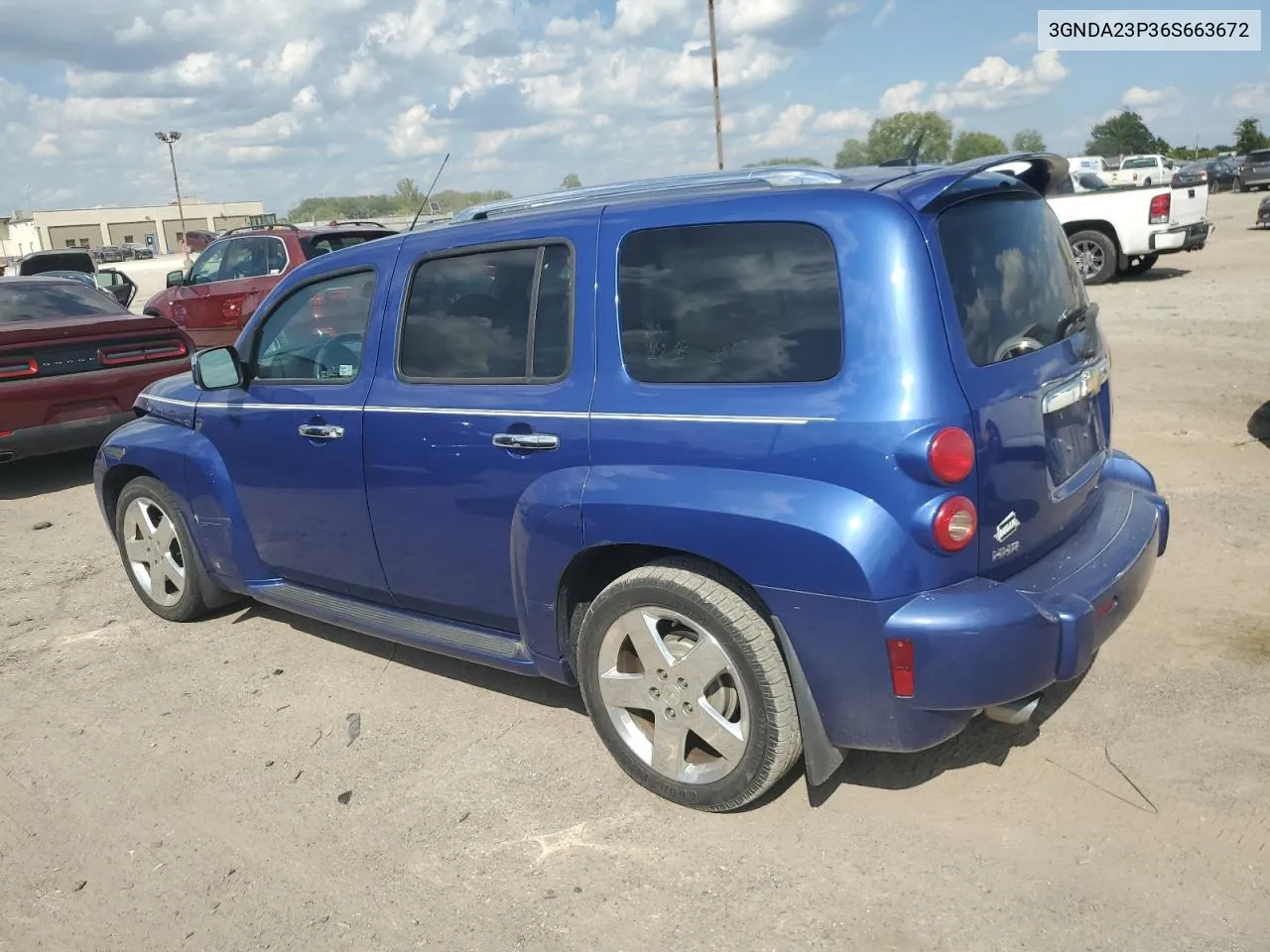 2006 Chevrolet Hhr Lt VIN: 3GNDA23P36S663672 Lot: 70419844