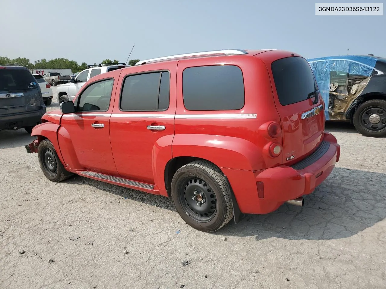 2006 Chevrolet Hhr Lt VIN: 3GNDA23D36S643122 Lot: 71016134