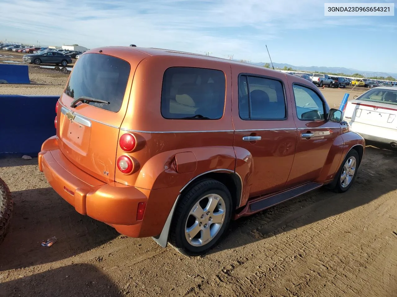 2006 Chevrolet Hhr Lt VIN: 3GNDA23D96S654321 Lot: 72425604