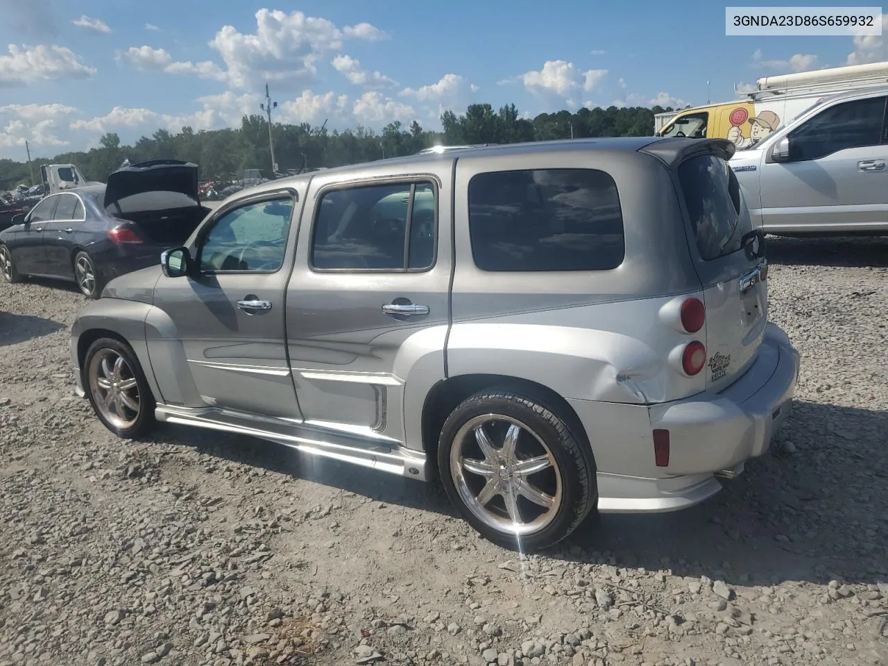 2006 Chevrolet Hhr Lt VIN: 3GNDA23D86S659932 Lot: 72620474