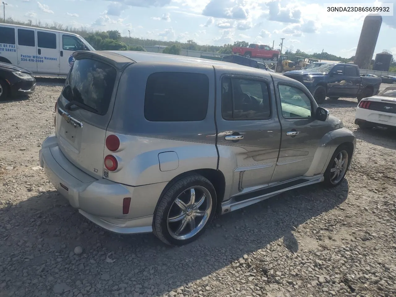 2006 Chevrolet Hhr Lt VIN: 3GNDA23D86S659932 Lot: 72620474