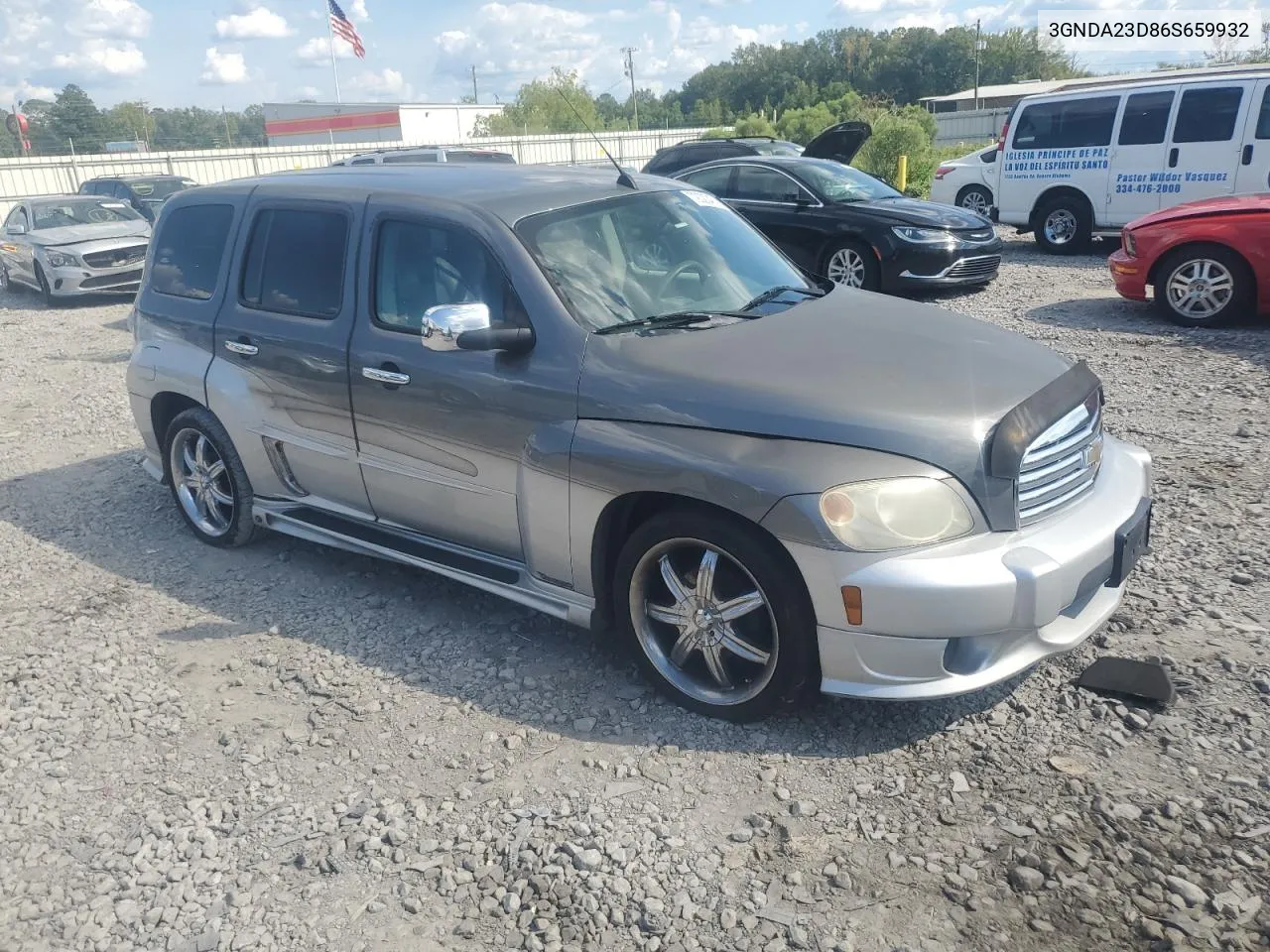 2006 Chevrolet Hhr Lt VIN: 3GNDA23D86S659932 Lot: 72620474